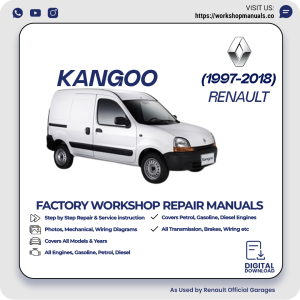 Renault Kangoo Workshop Repair Manual 1997-2018 PDF Download
