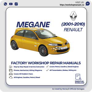 Renault Megane Workshop Repair Manual 2001-2010 PDF Download