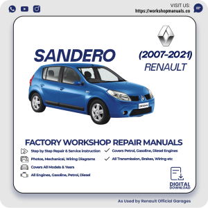Renault Sandero Workshop Repair Manual 2007-2021 PDF Download