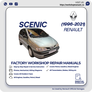 Renault Scenic Workshop Repair Manual 1996-2021 PDF Download