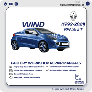 Renault Wind Workshop Repair Manual 1992-2021 PDF Download