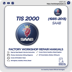 SAAB TIS 2000 Global Workshop Manuals and EPC PDF Download