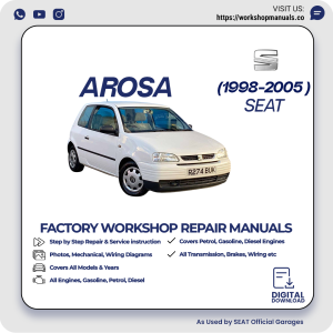 SEAT Arosa Workshop Manual 1998-2005 PDF Download