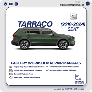 SEAT Tarraco Workshop Manual 2018-2024 PDF Download
