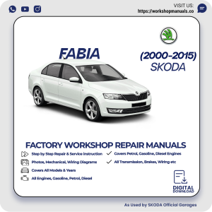 Skoda Fabia Workshop Manual 2000-2015 PDF Download