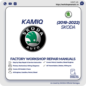 Skoda Kamiq Workshop Manual 2019-2022 PDF Download