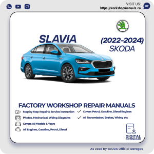 Skoda Slavia Workshop Manual 2022-2024 PDF Download