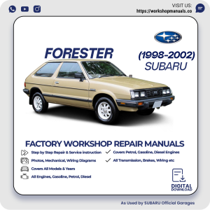 Subaru Forester Workshop Manual 1998-2002 PDF Download