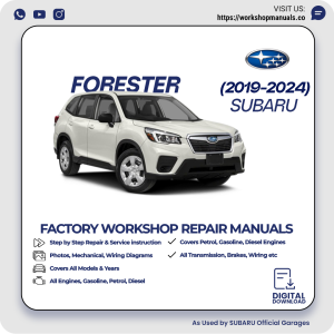 Subaru Forester Workshop Manual 2019-2024 PDF Download