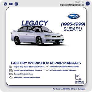 Subaru Legacy Workshop Manual 1993-1999 PDF Download
