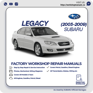 Subaru Legacy Workshop Manual 2003-2009 PDF Download