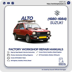 Suzuki Alto Workshop Manual 1980-1984 PDF Download