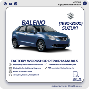 Suzuki Baleno Workshop Manual 1995-2005 PDF Download
