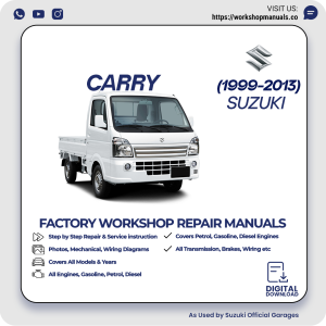 Suzuki Carry Workshop Manual 1999-2013 PDF Download