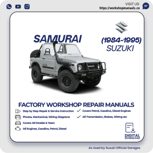 Suzuki Samurai Workshop Manual 1984-1995 PDF Download