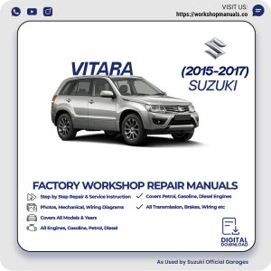 Suzuki Vitara Workshop Manual 2015-2017 PDF Download