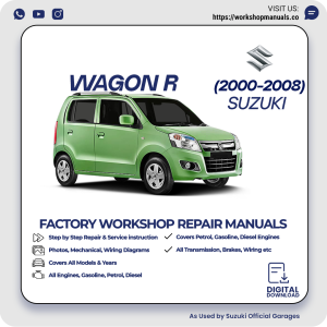 Suzuki Wagon R Workshop Manual 2000-2008 PDF Download
