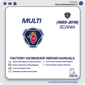 Scania Multi Workshop Manual PDF Download