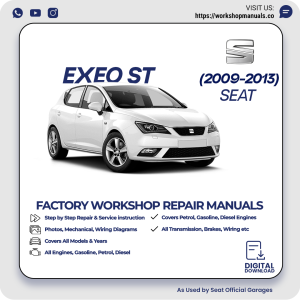 Seat Exeo ST Workshop Repair Manual 2009-2013 PDF Download