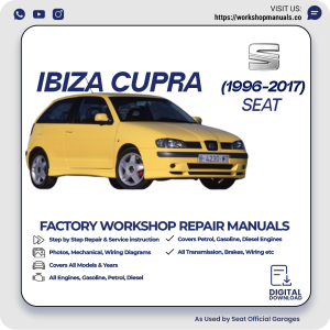 Seat Ibiza Cupra Workshop Repair Manual 1996-2017 PDF Download