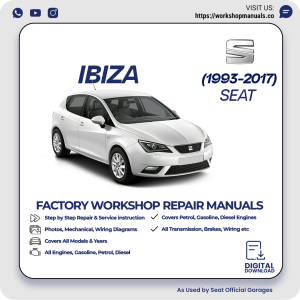 Seat Ibiza Workshop Repair Manual 1993-2017 PDF Download