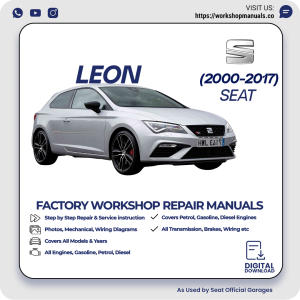 Seat Leon Workshop Repair Manual 2000-2017 PDF Download