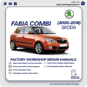 Skoda Fabia Combi Workshop Repair Manual 2000-2018 PDF Download
