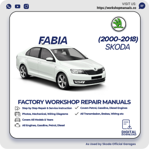 Skoda Fabia Workshop Repair Manual 2000-2018 PDF Download