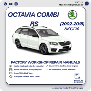 Skoda Octavia Combi RS Workshop Repair Manual 2002-2018 PDF Download
