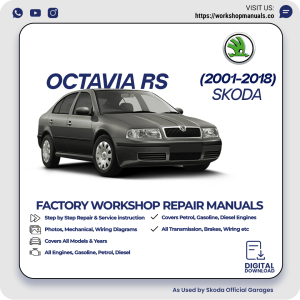 Skoda Octavia RS Workshop Repair Manual 2001-2018 PDF Download