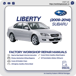 Subaru Liberty Workshop Repair Manual PDF Download