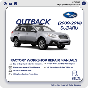 Subaru Outback Workshop Repair Manual PDF Download