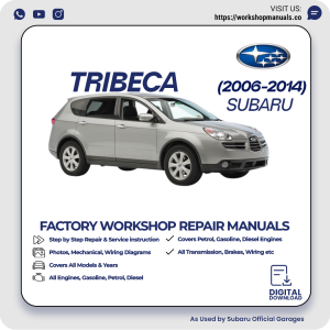 Subaru Tribeca Workshop Repair Manual PDF Download