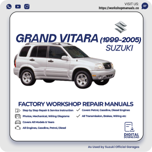 Suzuki Grand Vitara Workshop Repair Manual 1999-2005 PDF Download