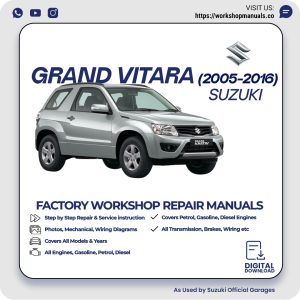 Suzuki Grand Vitara Workshop Repair Manual 2005-2016 PDF Download