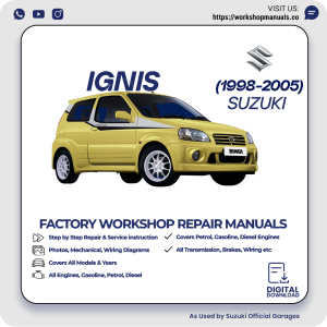 Suzuki Ignis Workshop Repair Manual PDF Download