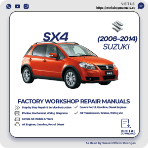 Suzuki SX4 Workshop Repair Manual PDF Download