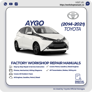 Toyota Aygo Workshop Manual 2014-2021 PDF Download