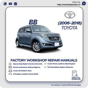 Toyota bB Workshop Manual 2006-2016 PDF Download