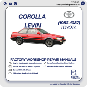 Toyota Corolla Levin AE86 Workshop Manual 1983-1987 PDF Download