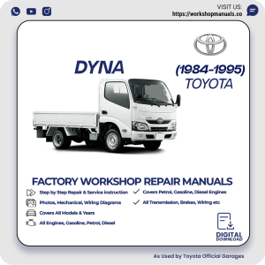 Toyota Dyna Workshop Manual 1984-1995 PDF Download