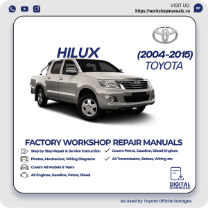 Toyota Hilux Workshop Manual 2004-2015 PDF Download