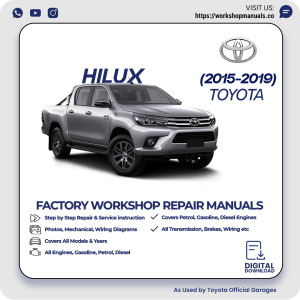 Toyota Hilux Workshop Manual 2015-2019 PDF Download