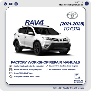 Toyota RAV4 Workshop Manual 2021-2025 PDF Download