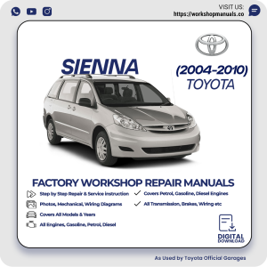 Toyota Sienna Workshop Manual 2004-2010 PDF Download