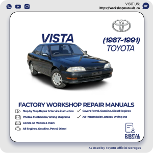 Toyota Vista Workshop Manual 1987-1991 PDF Download