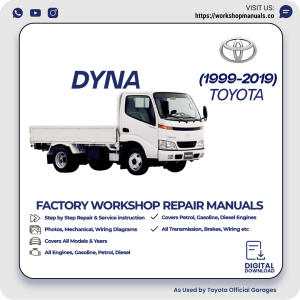 Toyota Dyna Workshop Repair Manual PDF Download