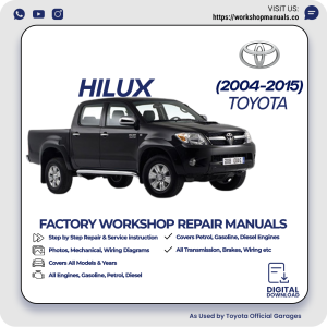 Toyota Hilux Workshop Repair Manual PDF Download
