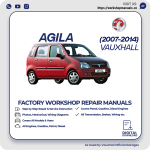 Vauxhall Agila Workshop Manual 2007-2014 PDF Download