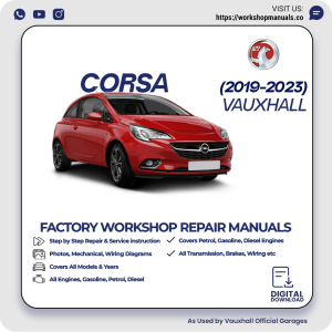 Vauxhall Corsa Workshop Manual 2019-2023 PDF Download